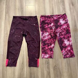 Columbia Women’s Cropped Leggings Bundle Sz L